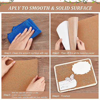 Self Adhesive Cork Sheets DIY-WH0430-454A-1