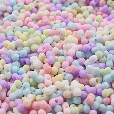 Macaron Color Opaque Frosted Glass Seed Beads SEED-K009-12B-01-1