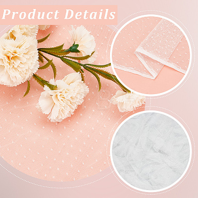 Polyester Mesh Fabric DIY-WH20062-158B-1