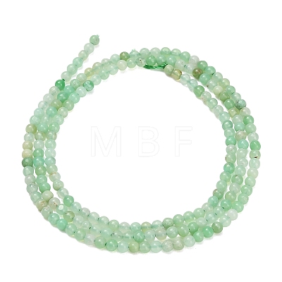 Natural Chrysoprase Beads Strands G-A322-A01-2mm-1
