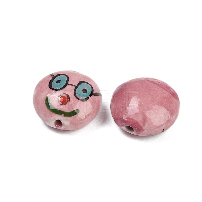 Handmade Porcelain Beads PORC-I029-08D-1