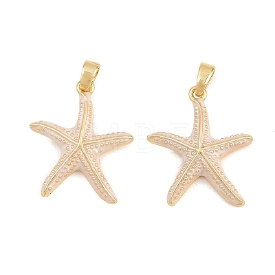 Brass Enamel Pendants KK-E800-08A-G-1