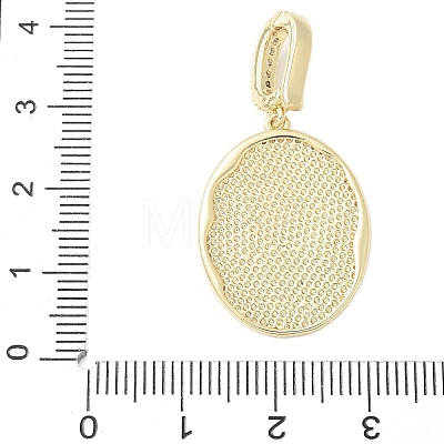 Brass Enamel Pendants KK-F886-02G-01-1