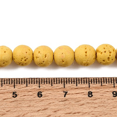 Dyed Synthetic Lava Rock Beads Strands GG-CBAAE19-06B-05-1