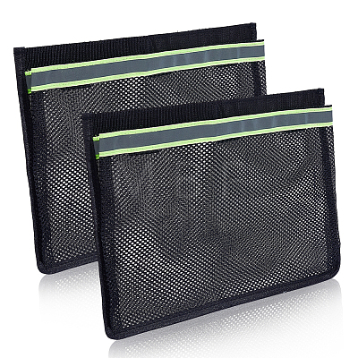 Polyester Yacht Mesh Storage Bags AJEW-WH0752-380B-1