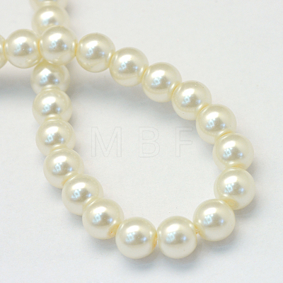 Baking Painted Glass Pearl Bead Strands X-HY-Q003-5mm-02-1