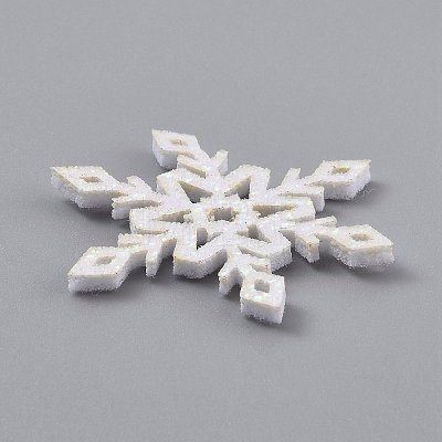 Snowflake Felt Fabric Christmas Theme Decorate DIY-H111-A08-1
