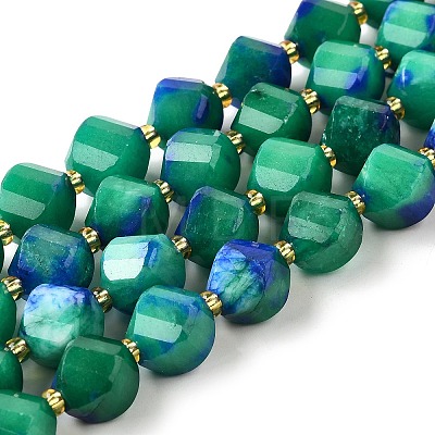 Natural Quartz Dyed Beads Strands G-U023-A02-03-1