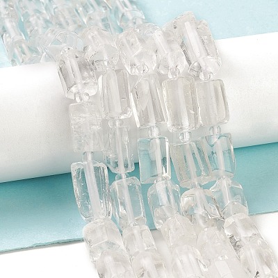 Natural Quartz Crystal Beads Strands LS-G-M403-B17-1
