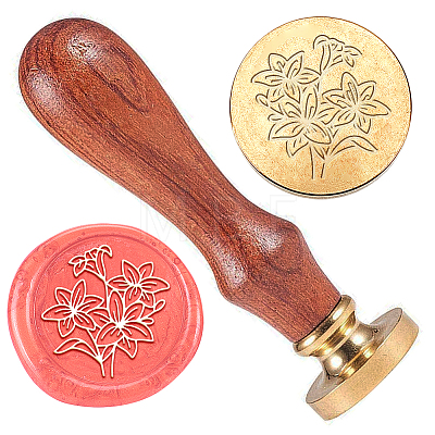 Wax Seal Stamp Set AJEW-WH0208-973-1