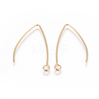 304 Stainless Steel Earring Hooks X-STAS-F227-26A-G-1