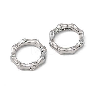SHEGRACE Brass Spring Gate Ring XGRQ58042-757P-1