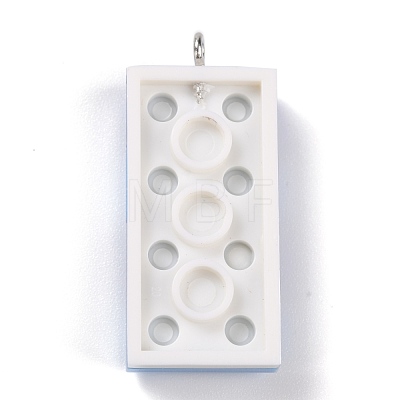 Resin Pendants RESI-E017-C02-1