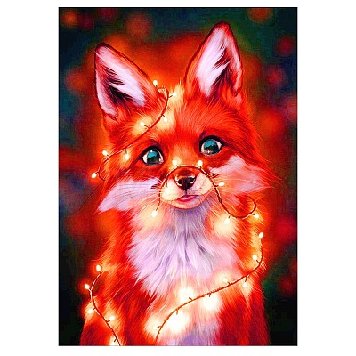 Fox Diamond Painting Kit PW-WGFE238-01-1