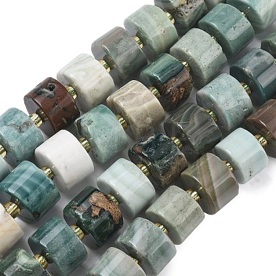 Natural Ocean Agate/Ocean Jasper Beads Strands G-C270-I04-01-1