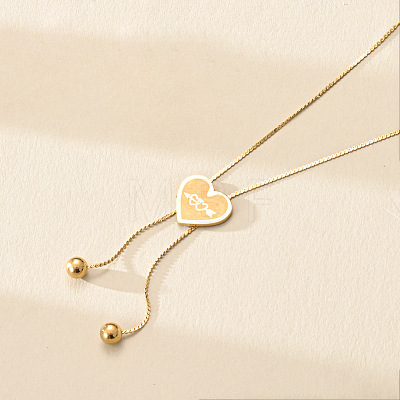201 Stainless Steel Lariat Necklaces for Women WG43AF7-02-1