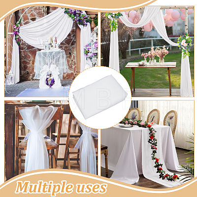 Polyester Mesh Fabric DIY-WH20009-21B-1