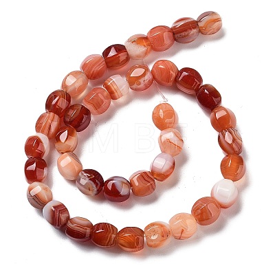 Natural Agate Beads Strands G-G172-02-1