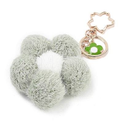 Flower Plush Pendant Keychain KEYC-F039-07-1