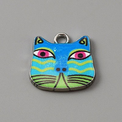 Alloy Enamel Pendants LS-ENAM-CJC0006-52E-1