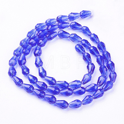 Glass Beads Strands X-GLAA-R024-11x8mm-3-1