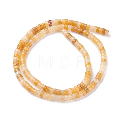 Natural Yellow Aventurine Beads Strands G-F631-A47-1
