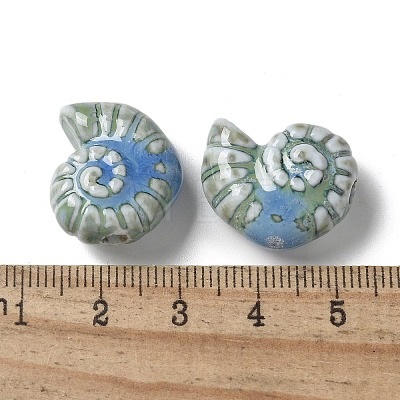 Handmade Porcelain Beads PORC-L080-F07-1