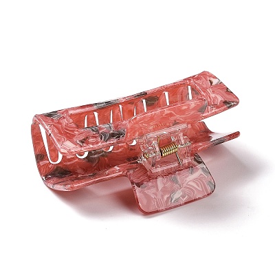 Rectangular Acrylic Large Claw Hair Clips for Thick Hair PW23031347420-1