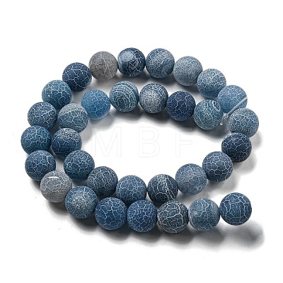 Natural Weathered Agate Beads Strands G-P538-A01-09-1