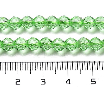 Transparent Glass Beads Strands GLAA-A014-03F-1