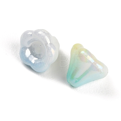 Two Tone ABS Plastic Beads PL-CBAE6F8-02-1