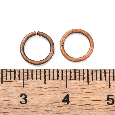 Brass Open Jump Rings KK-G514-01D-R-1