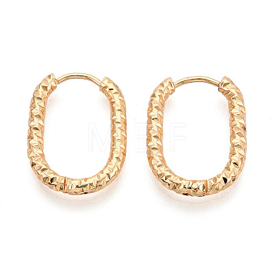 304 Stainless Steel Hoop Earrings X-STAS-T074-31G-1