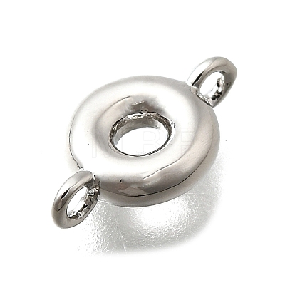 Brass Connector Charms KK-P295-01P-O-1