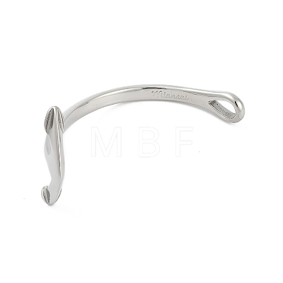 304 Stainless Steel Hook Clasps STAS-F310-30P-1