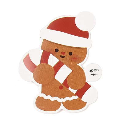 Christmas Theme Paper Self-Adhesive Stickers DIY-M070-10F-1