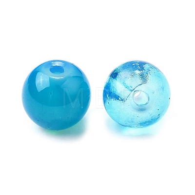 Baking Paint Glass Beads DGLA-XCP0001-27-1