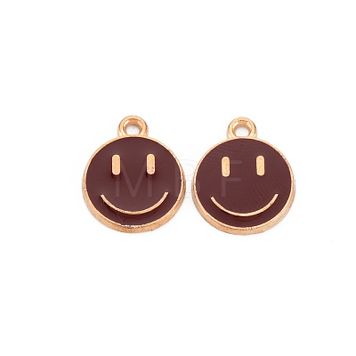 Alloy Enamel Charms ENAM-S121-165L-RS-1