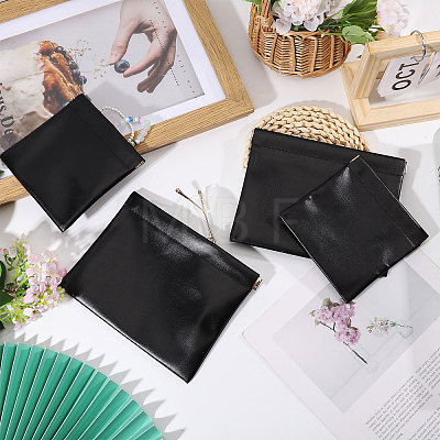 4Pcs 2 Styles Imitation Leather Shrapnel Change Purse ABAG-GL0001-14B-1