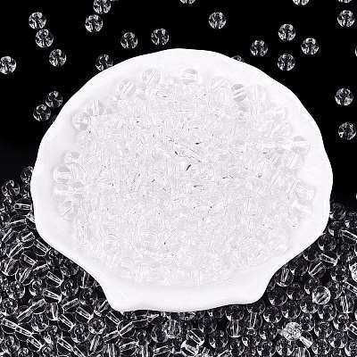 FGB Transparent Glass Seed Beads SEED-N013-01B-13-1
