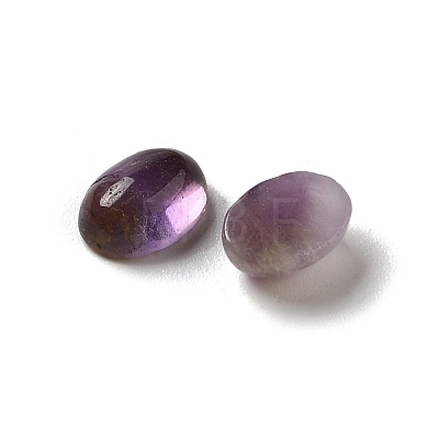 Natural Amethyst Cabochons G-F605E-15B-1