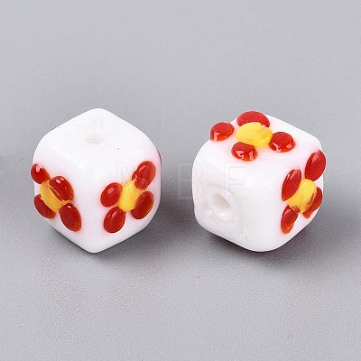 Handmade Bumpy Lampwork Beads LAMP-N042-22A-01-1