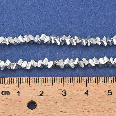 Electroplate Glass Beads Strands EGLA-D030-16A-06-1