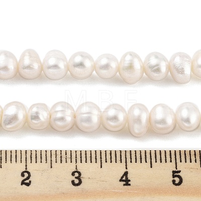 Natural Cultured Freshwater Pearl Beads Strands PEAR-C003-28-1