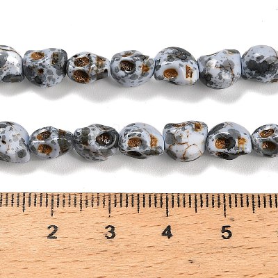 Synthetic Turquoise Beads Strands TURQ-F019-02I-1