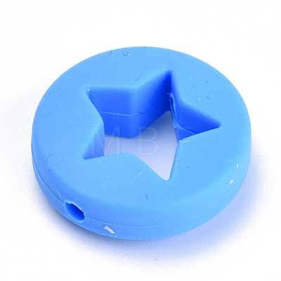 Food Grade Eco-Friendly Silicone Focal Beads SIL-T040-05-1