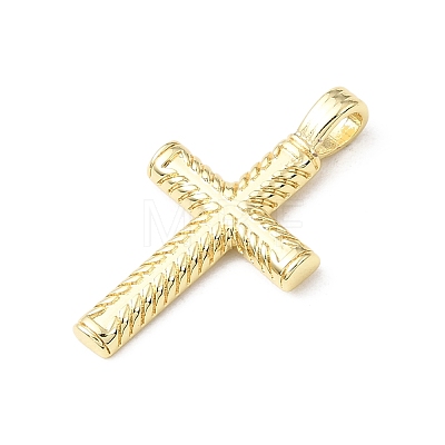 Easter Brass Pendants KK-E799-07G-1
