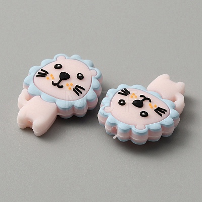 Food Grade Eco-Friendly Silicone Beads LS-SIL-WH0012-024C-1