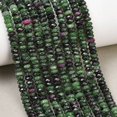 Natural Ruby in Zoisite Beads Strands GG-CBAE4D4-A09-01-1