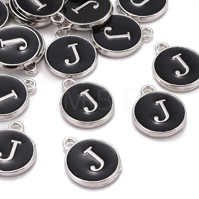 Platinum Plated Alloy Charms ENAM-S118-02J-P-1